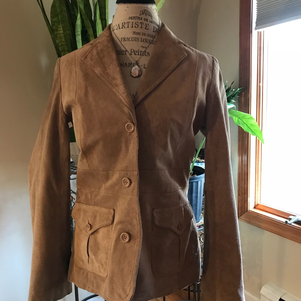 Liz Claiborne Suede Blazer